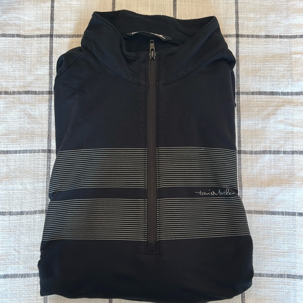 Travis Mathew Long Sleeve Quarter Zip